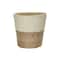 Household Essentials Natural Woven Paper Rope Waste Basket